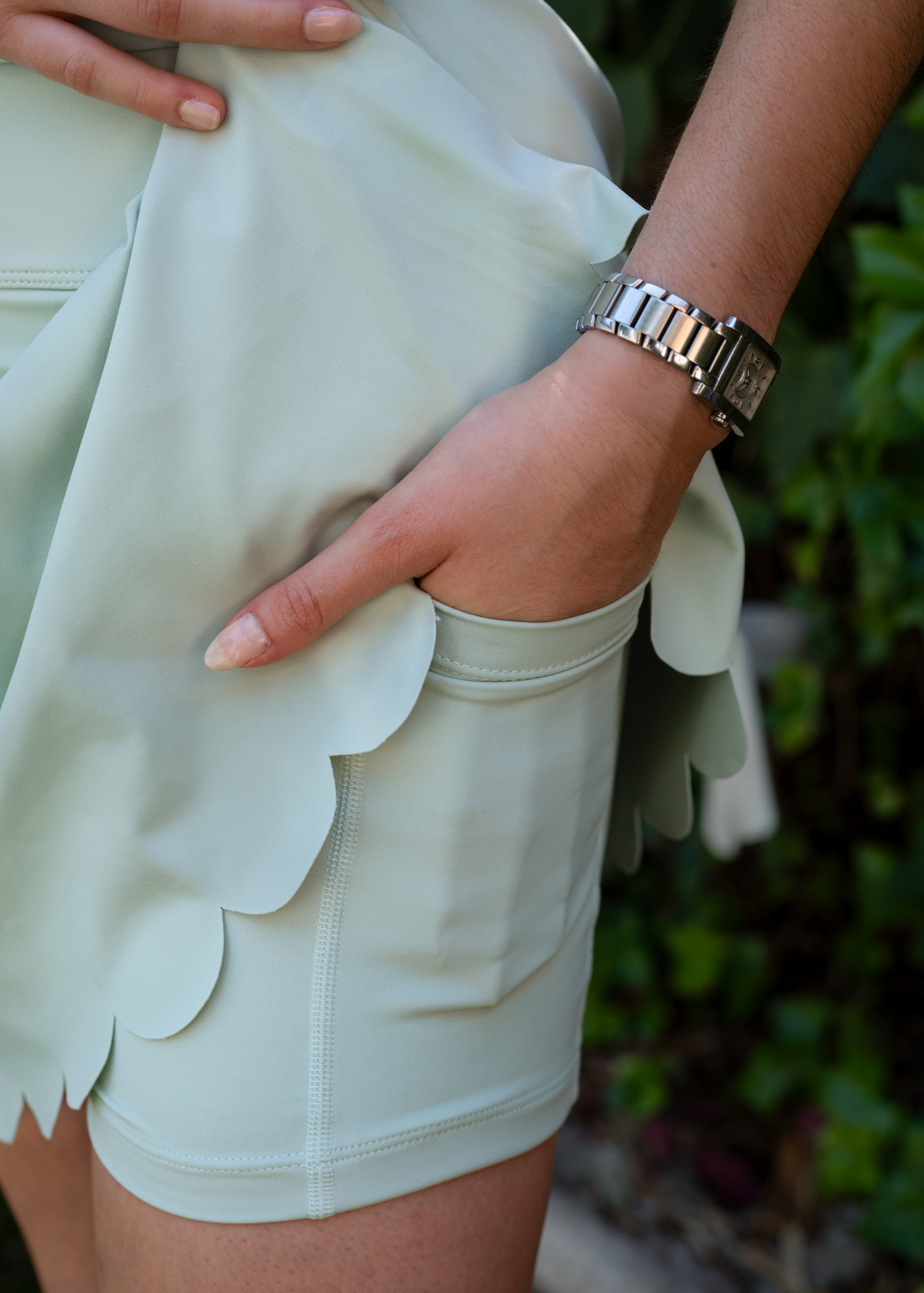 Falda Pebble | Sage Green