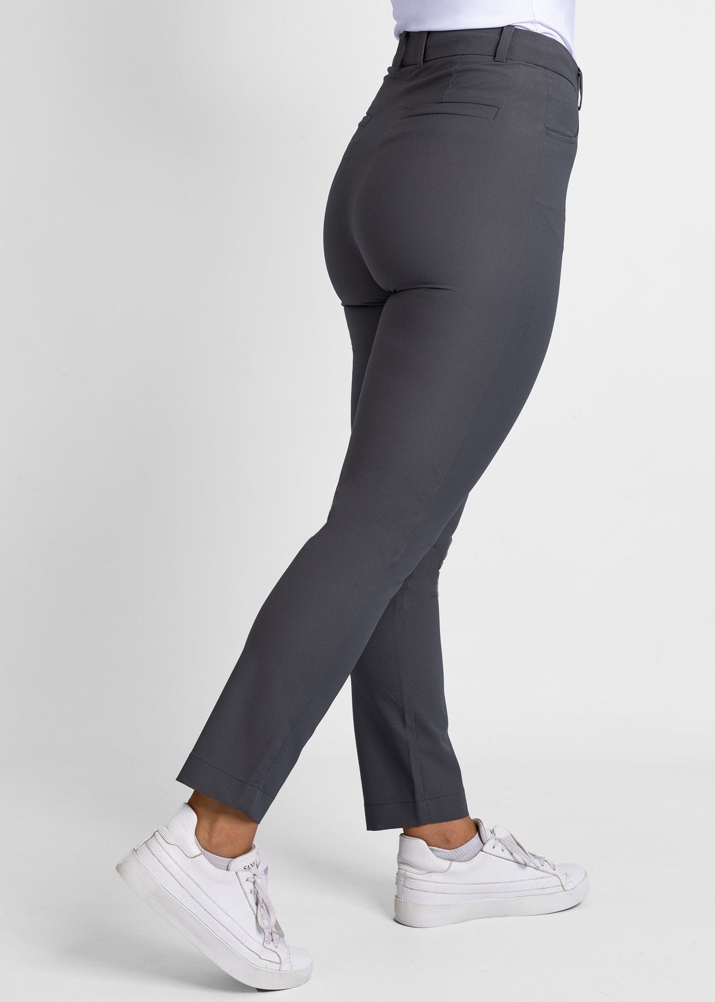 women high-waisted golf pants (volcanic ash)
