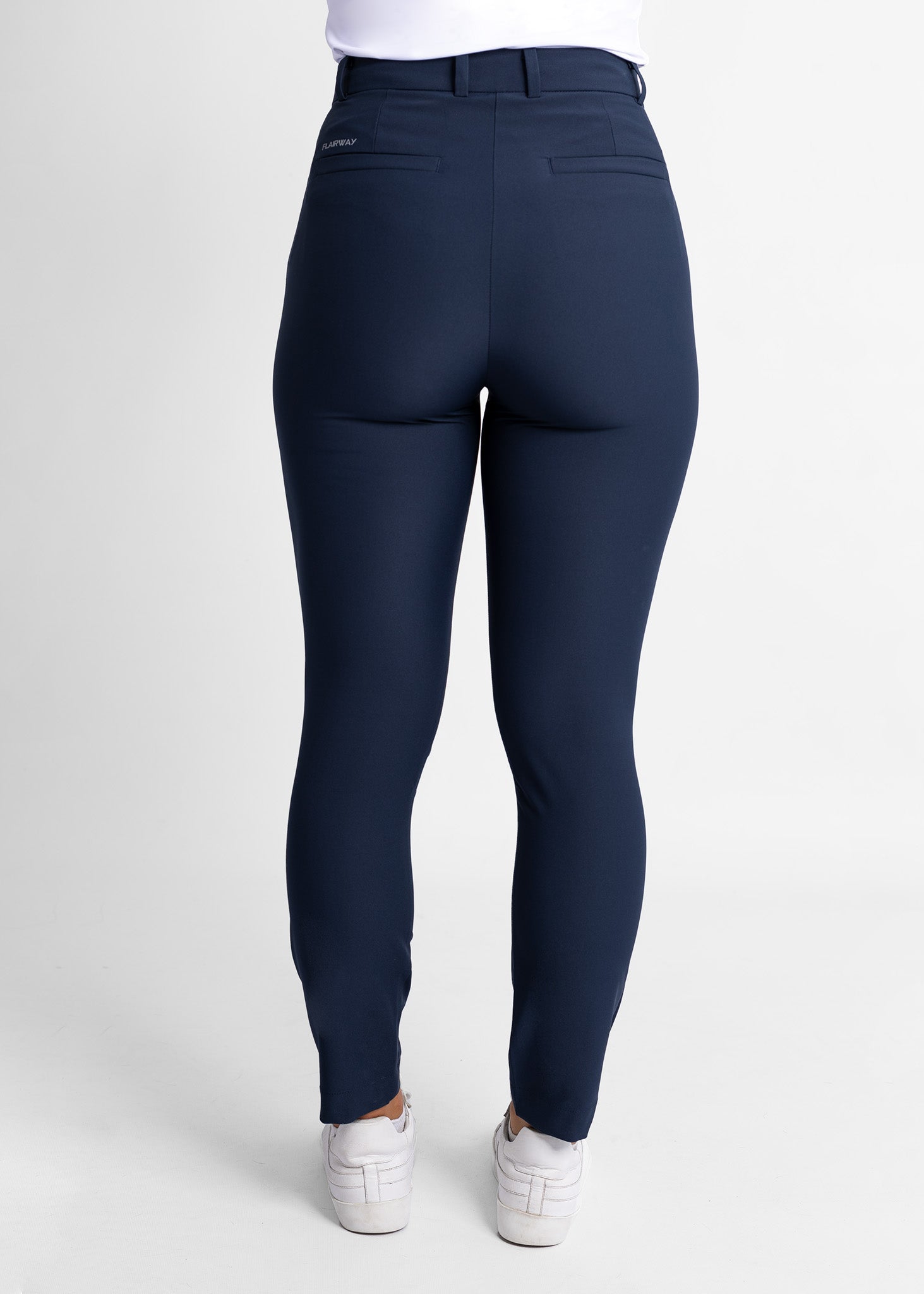 women high-waisted  golf pants (navy)