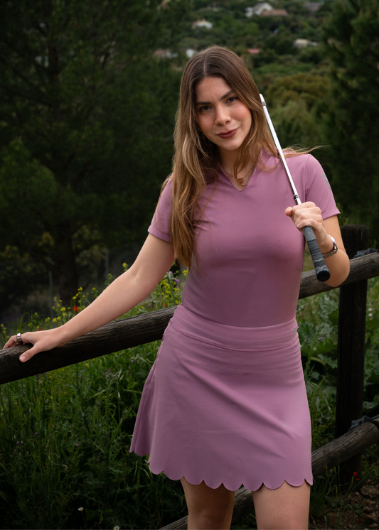 Pebble Skirt | Mauve