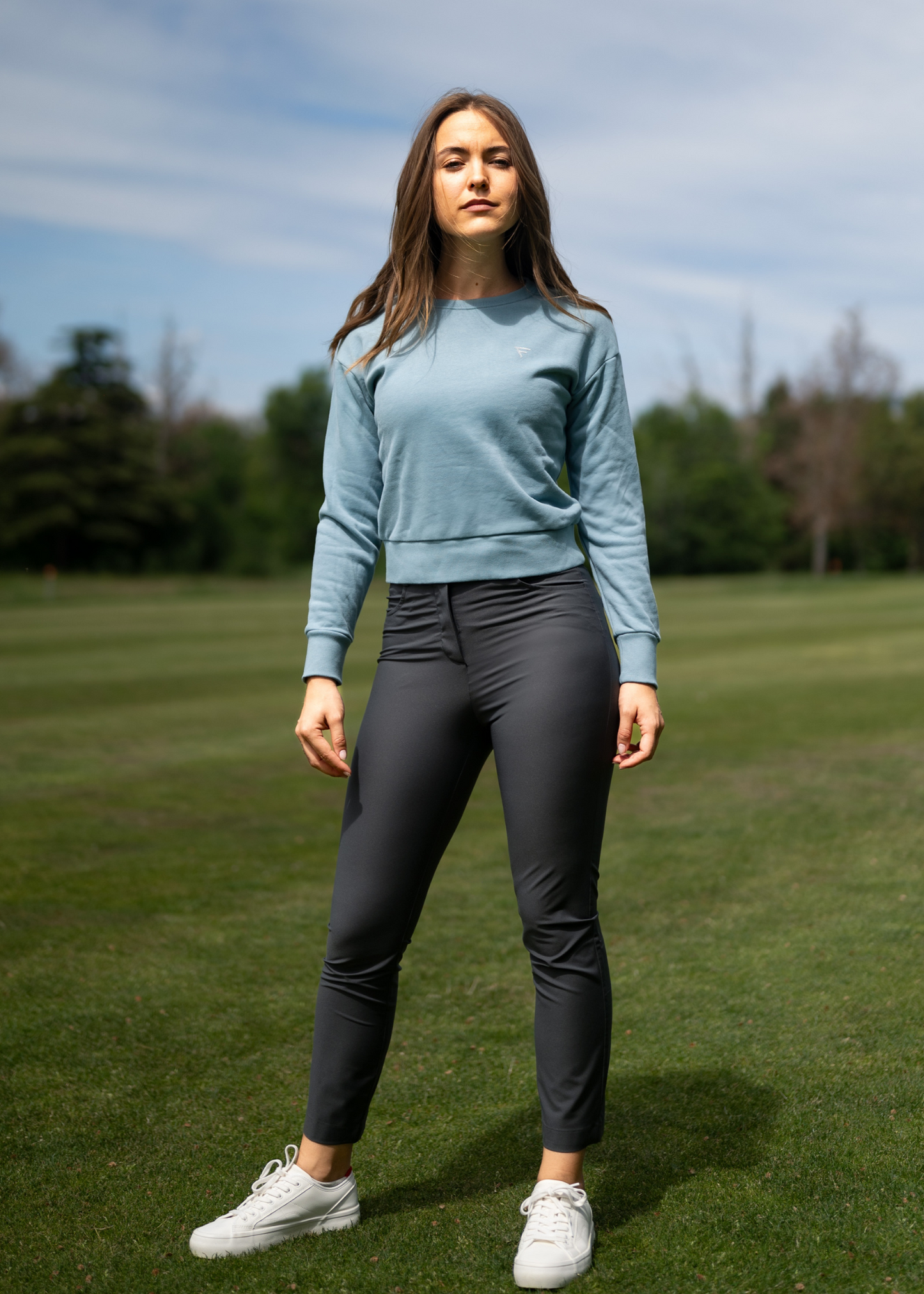 Kauri Crewneck Sweater | Sapphire Blue