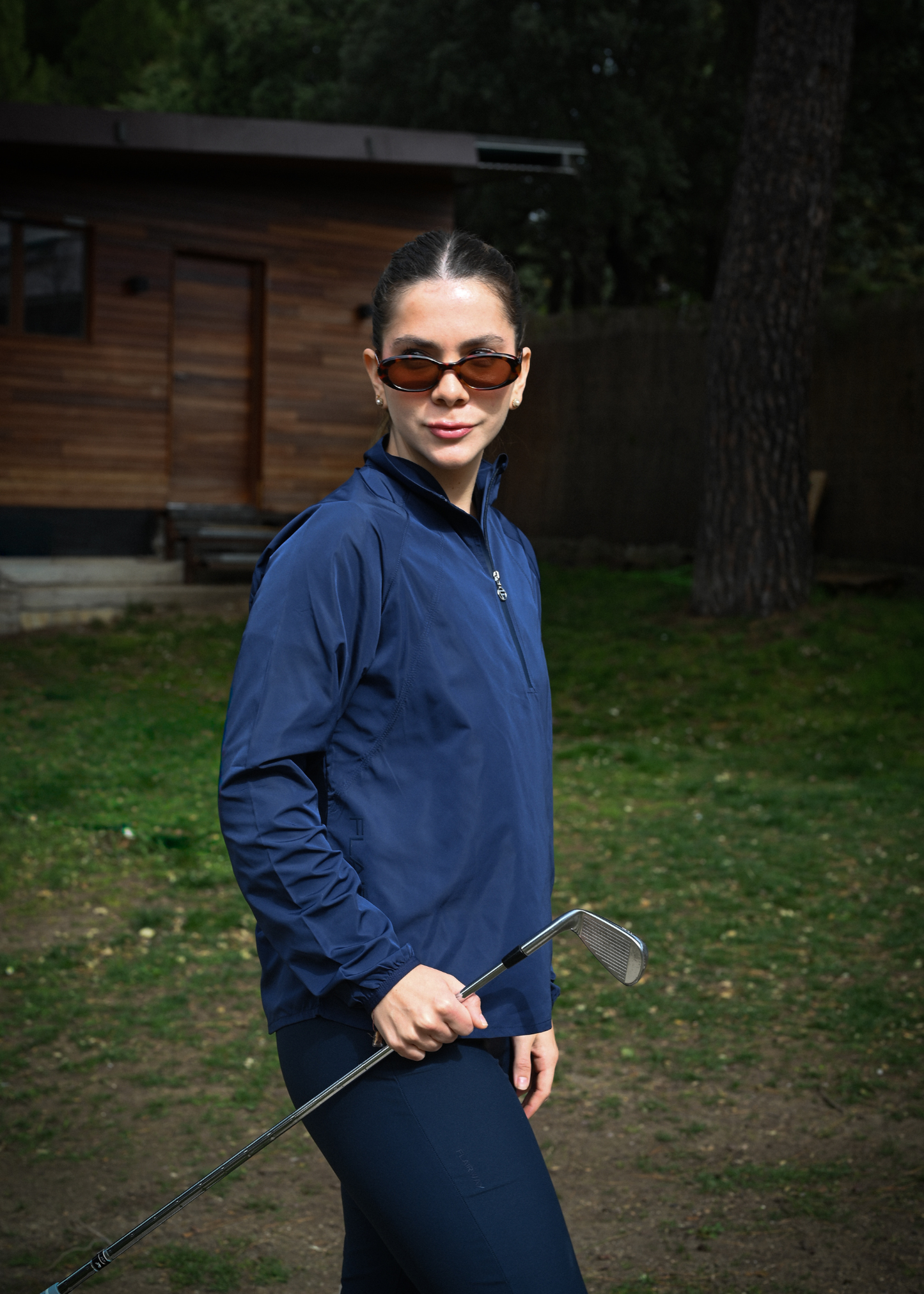 Harbour Windbreaker Jacket | Navy