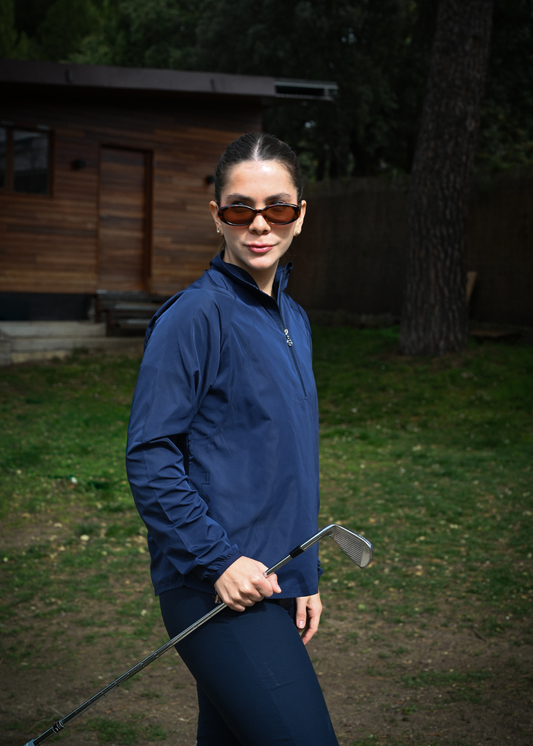 Harbour Windbreaker Jacket | Navy